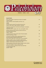 Paleontological Society Paleobiology Publication